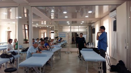 13.07.2018 - первый день уникального последипломного семинара по "Энергетической остеопатии"